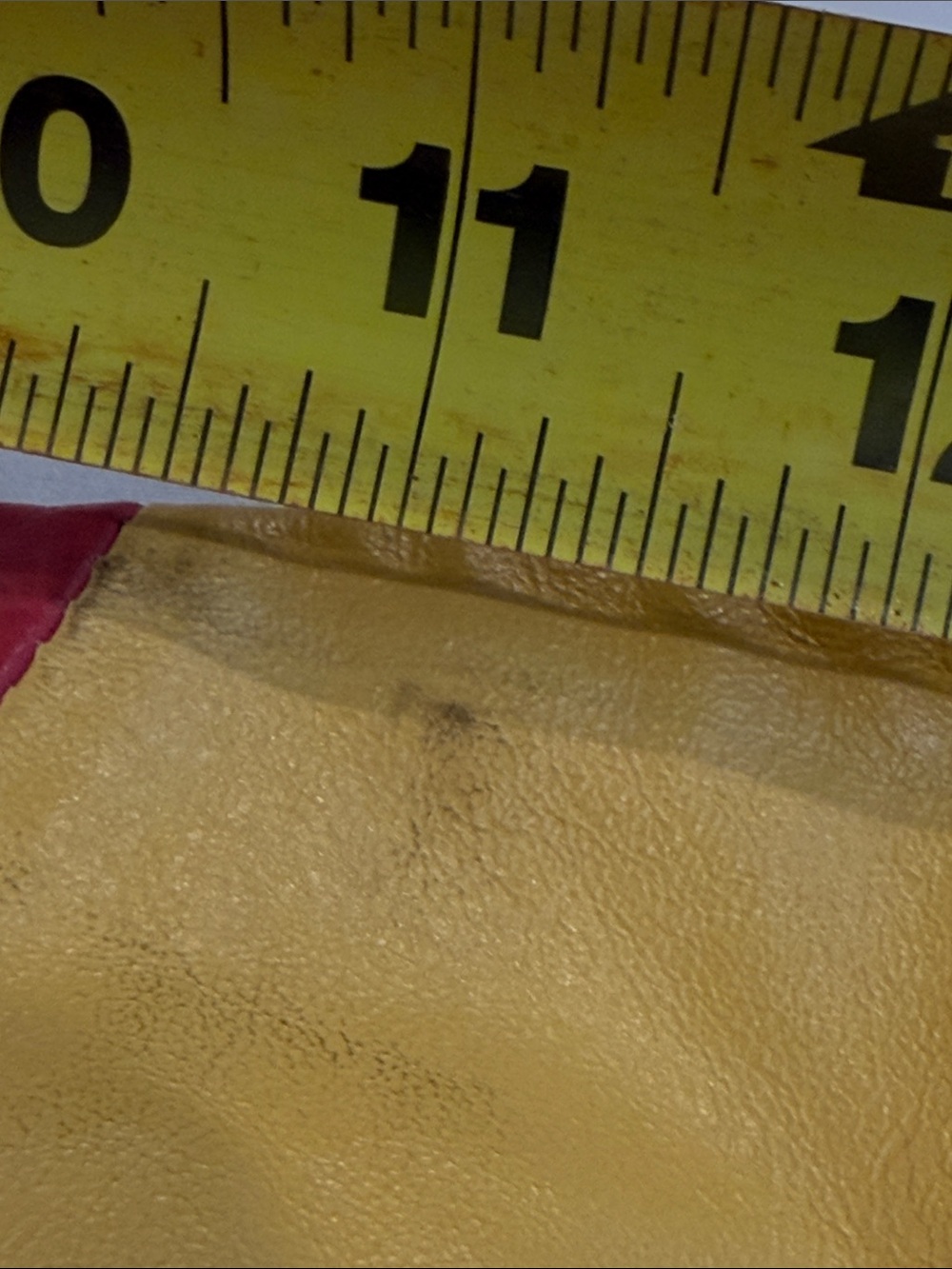 3009104 MetroStyle Genuine Leather Colorblock Patchwork Pencil Skirt SZ 6 Y2K - Picture 6 of 7